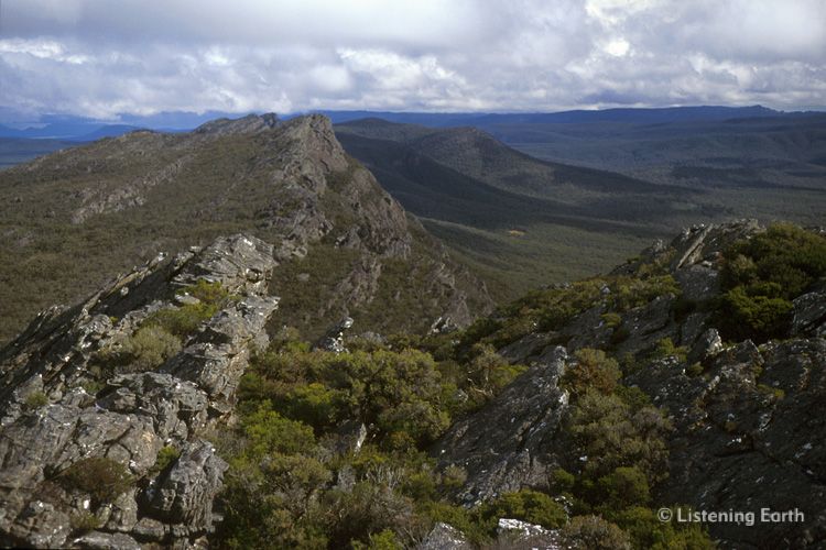 Looking over the Grampians National Park, Victoria